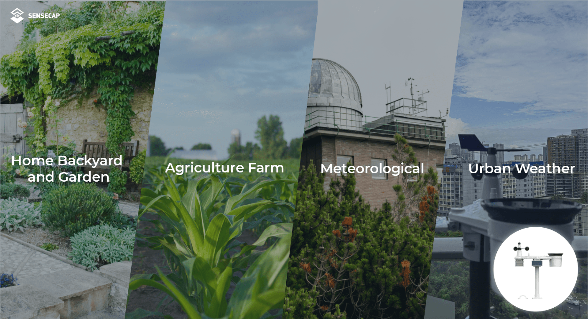 Weather monitoring applications of SenseCAP S2120