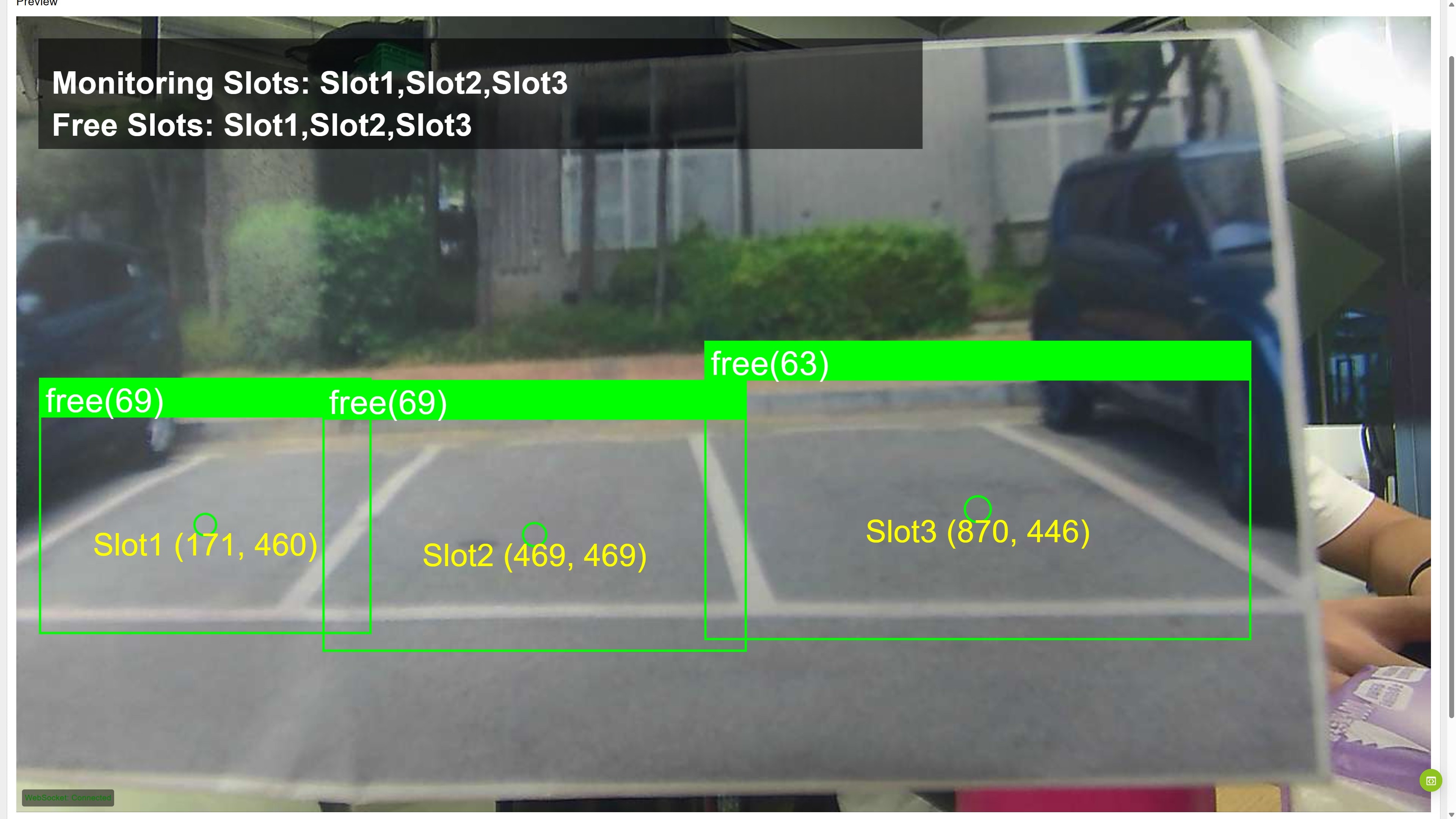 AI Parking Slot Monitor