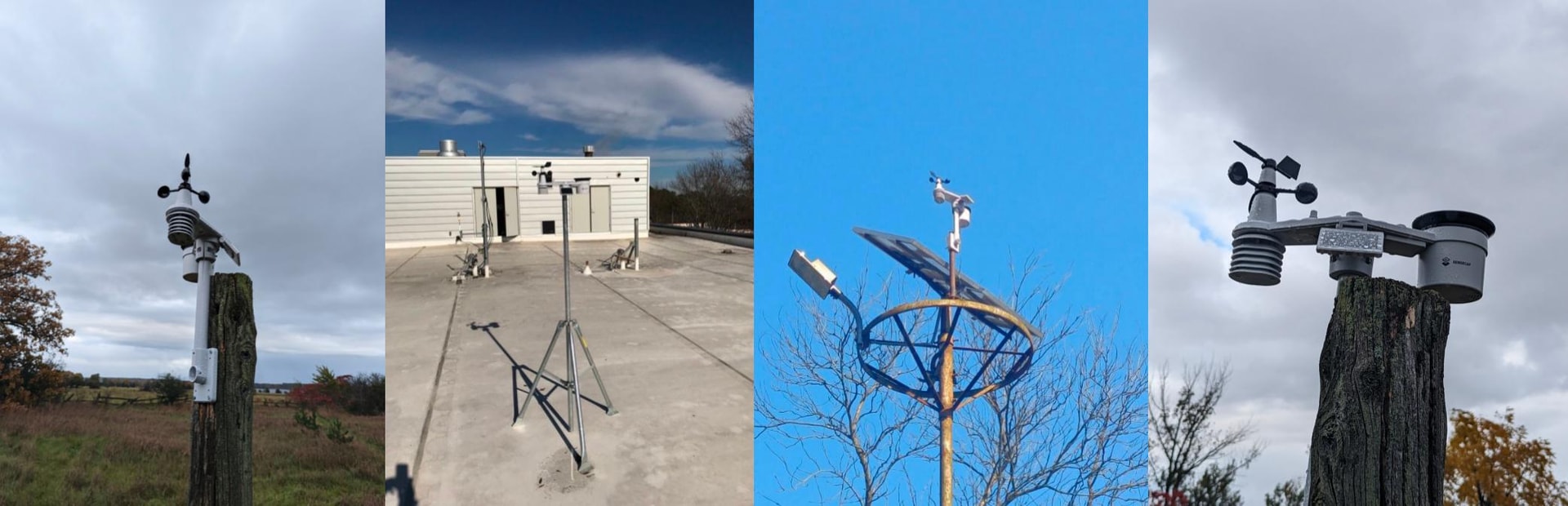 Field deployment of SenseCAP S2120 Weather Station