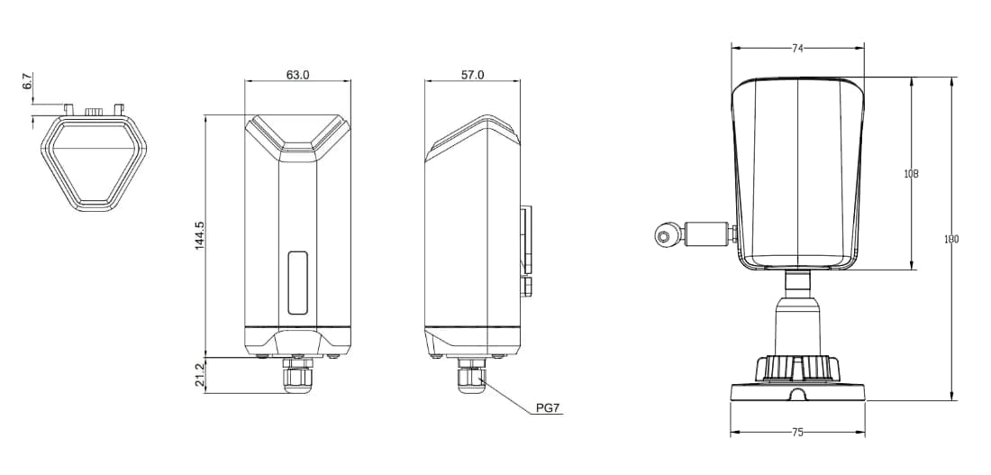 SenseCAP A1102 hardware structure and assembly view
