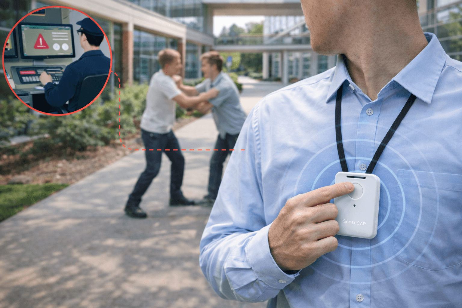 Indoor-Outdoor Integrated Positioning & Emergency Alert