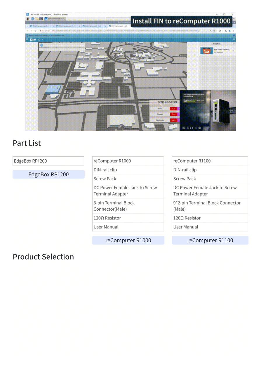 reComputer R description page