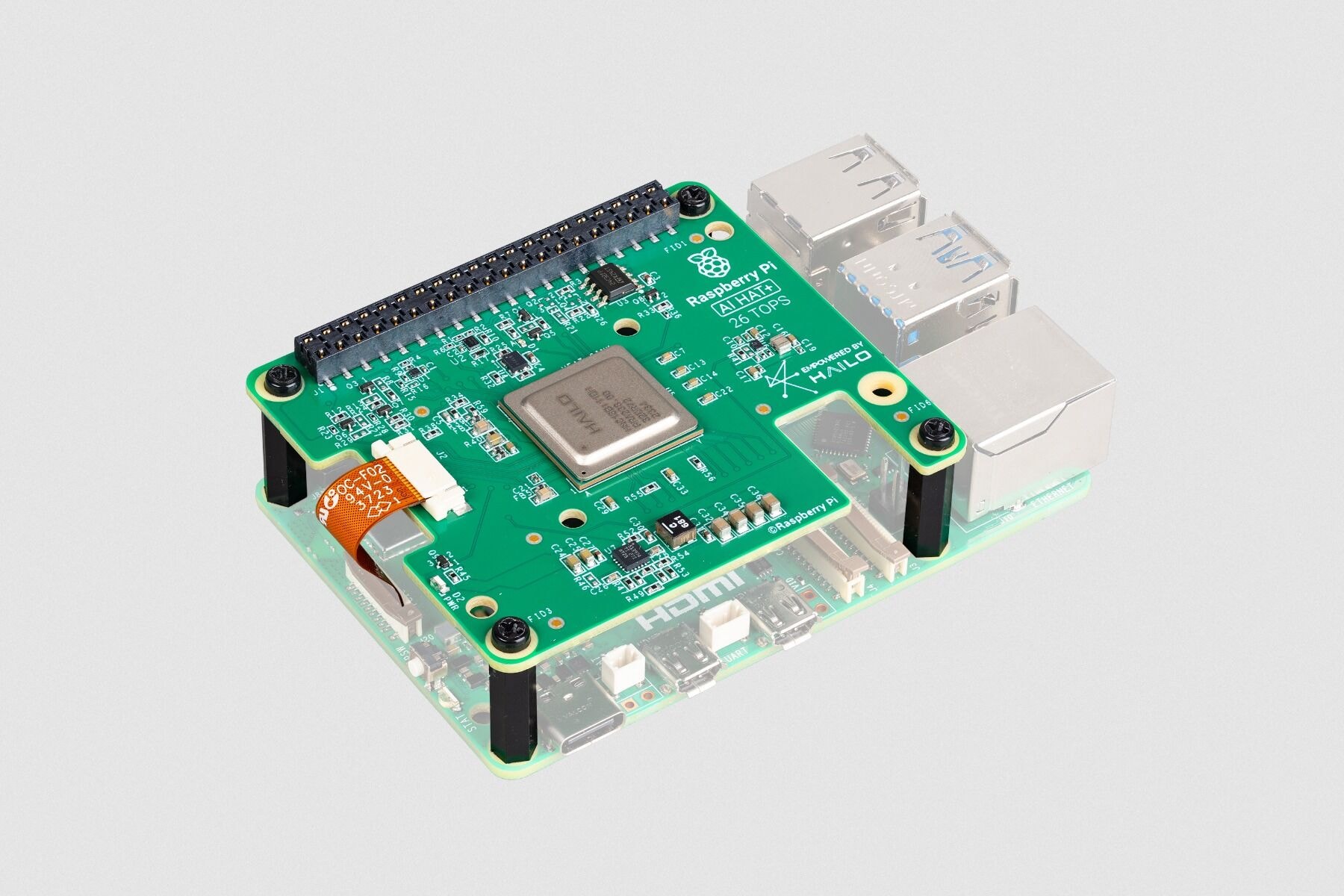 Raspberry Pi Al HAT+ for Raspberry Pi 5