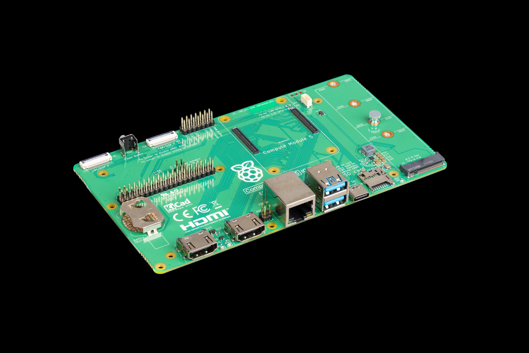 Raspberry Pi Compute Module 5 IO Board