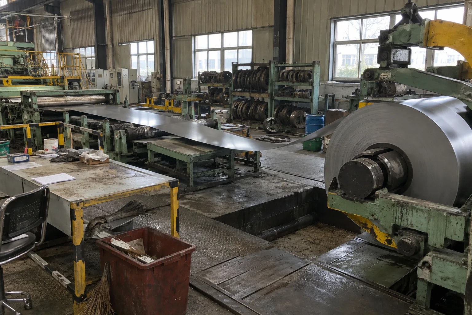 Strip and coil surface checks