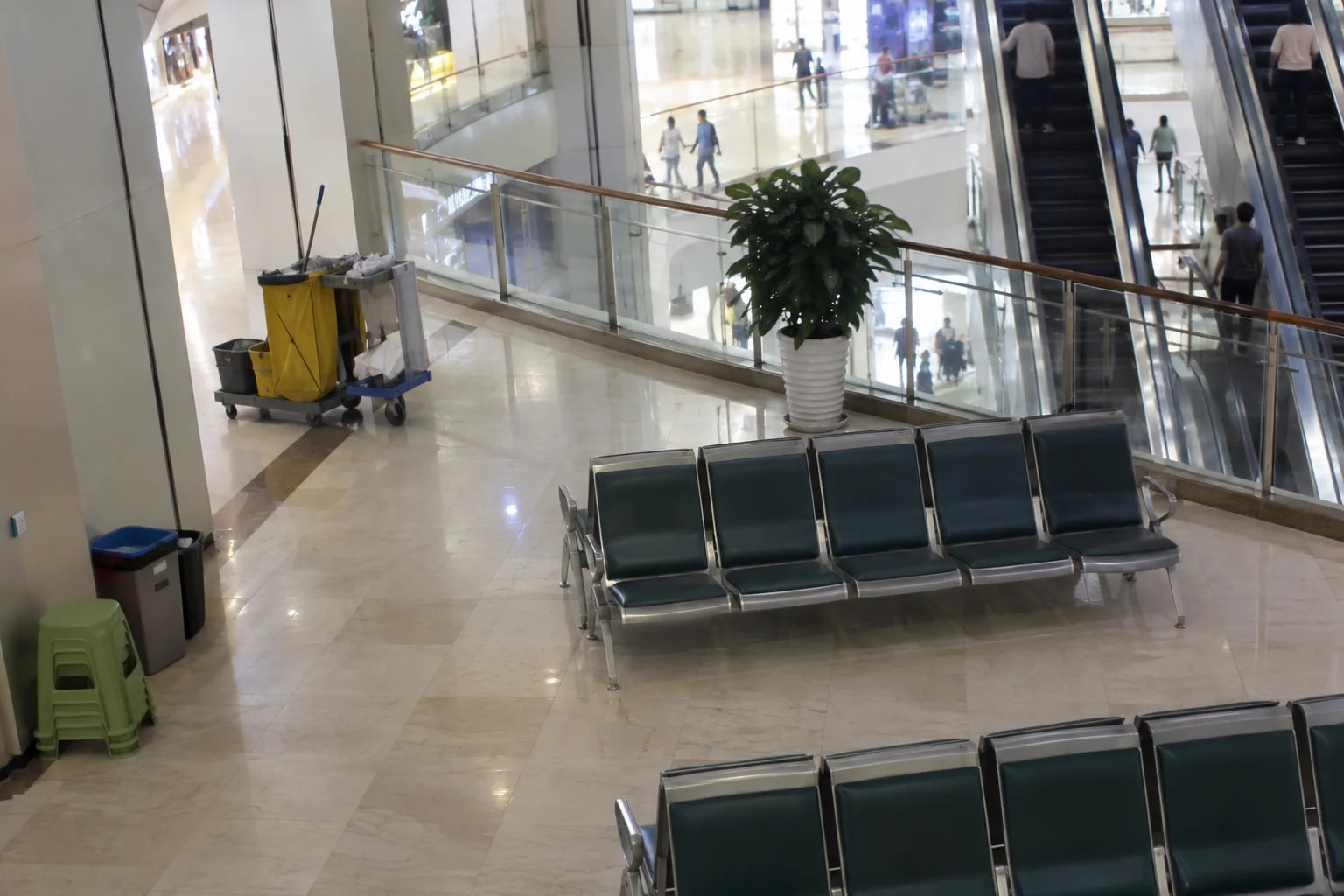 Public spaces with cameras already installed