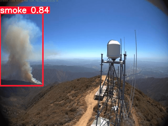 Thermal imaging from drone camera