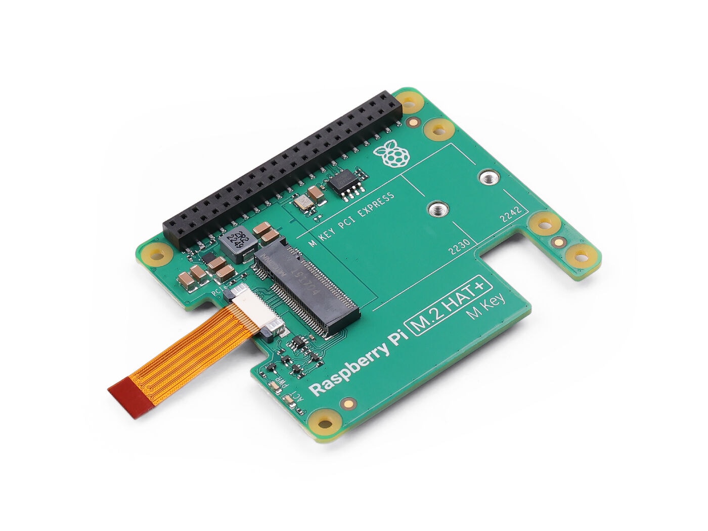 Raspberry Pi M.2 HAT+ for Raspberry Pi 5