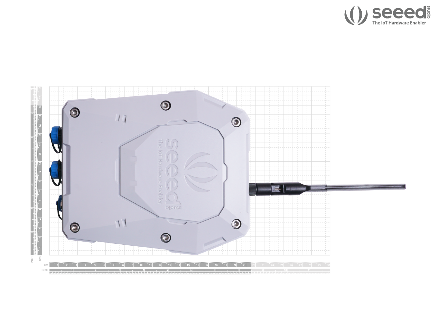 SenseCAP Sensor Hub 4G Data Logger dimensions and size