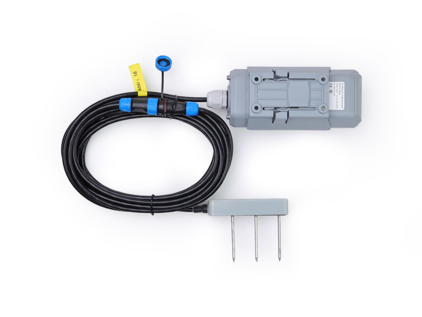 SenseCAP S2108 Soil Moisture Temperature and Pore EC Sensor back view